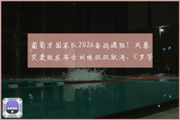 葡萄牙国家队2026备战遇阻！风暴突袭致发布会训练双双取消，C罗等众球星行程受影响